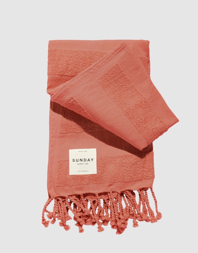 Sunday Supply Co - Terracotta Beach Towel