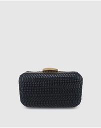 Izoa - Sophia Woven Clutch