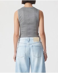 Nobody Denim - Panelled Rib Tank Top