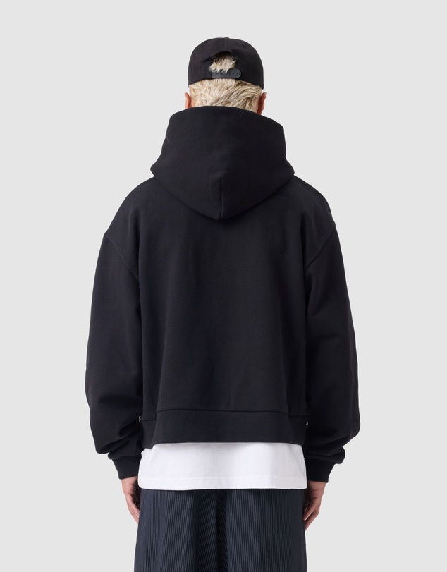 Zanerobe - Box Crop Hood Black