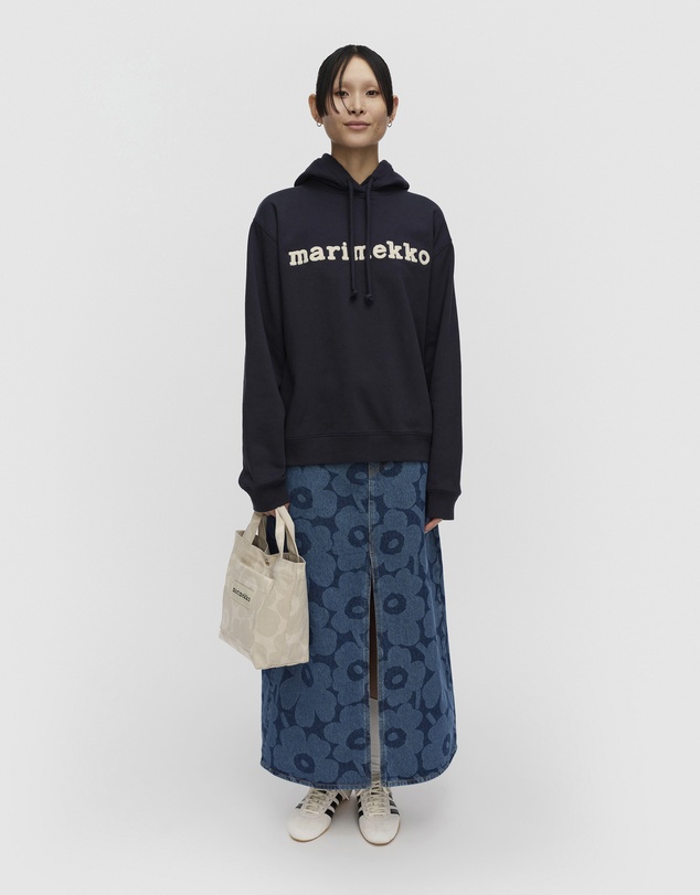 Marimekko - Skripti Logo Placement Kioski hoodie
