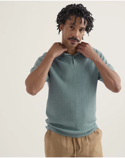 Seasalt - Men's Koeswik Knitted Polo