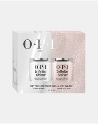 O.P.I - Infinite Shine Colour Duo Gift Set - Funny Bunny™, Throw Me a Kiss