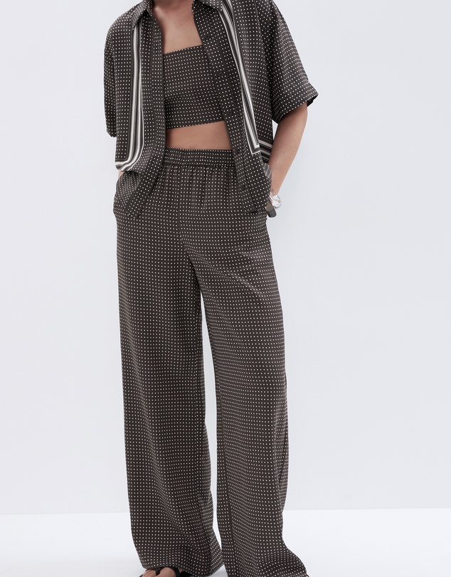 UNISON - Spot Wide Leg Pant