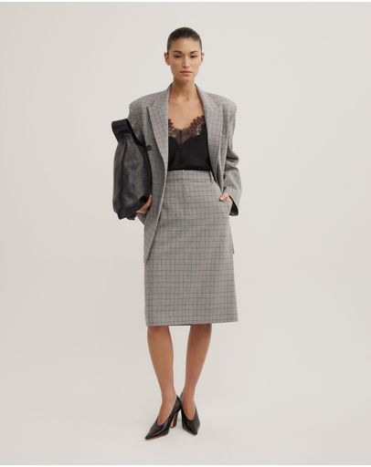 Grey Check