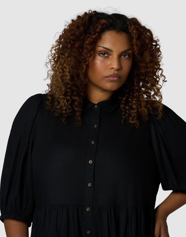 Sunday In The City - Wild Halo Midi Shirt Dress