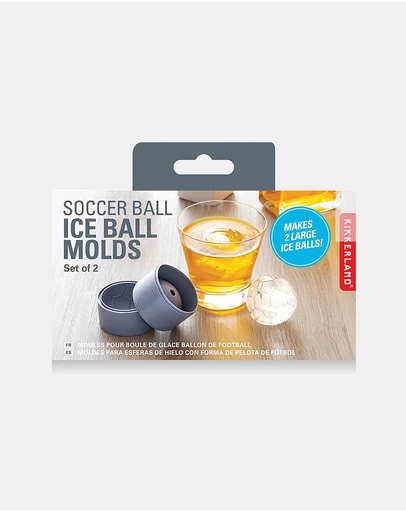 Ridleys - Soccer Ball Ice Ball Moulds Set of 2