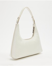 Calvin Klein - Emblem Allover Print Shoulder Bag