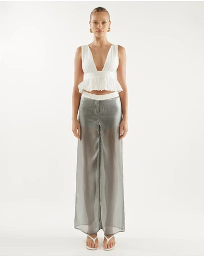 Madison The Label - Ines Sheer Pants