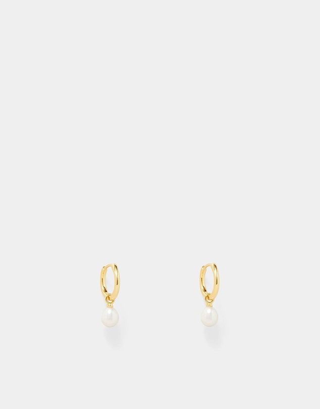 MIMCO - Purete Charm Hoop Earrings