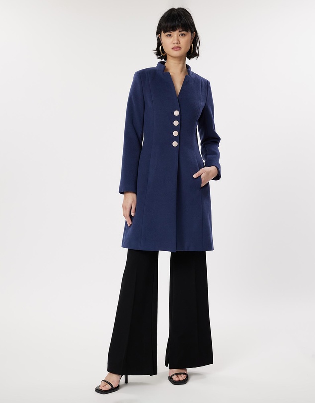 Pink Ruby - Touch of Class Pea Coats