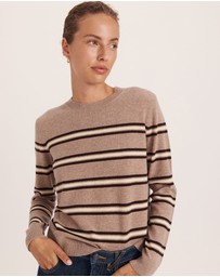 SABA - Nora Wool Cashmere Stripe Knit