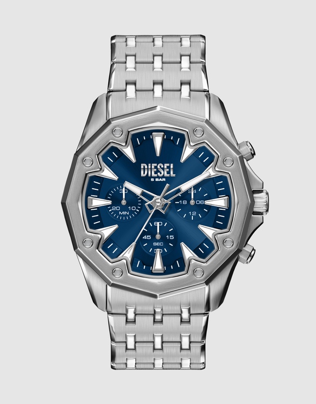 Diesel - Stinger Silver Tone Chronograph Watch
