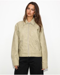 Dazie - Sandbank Studded Jacket