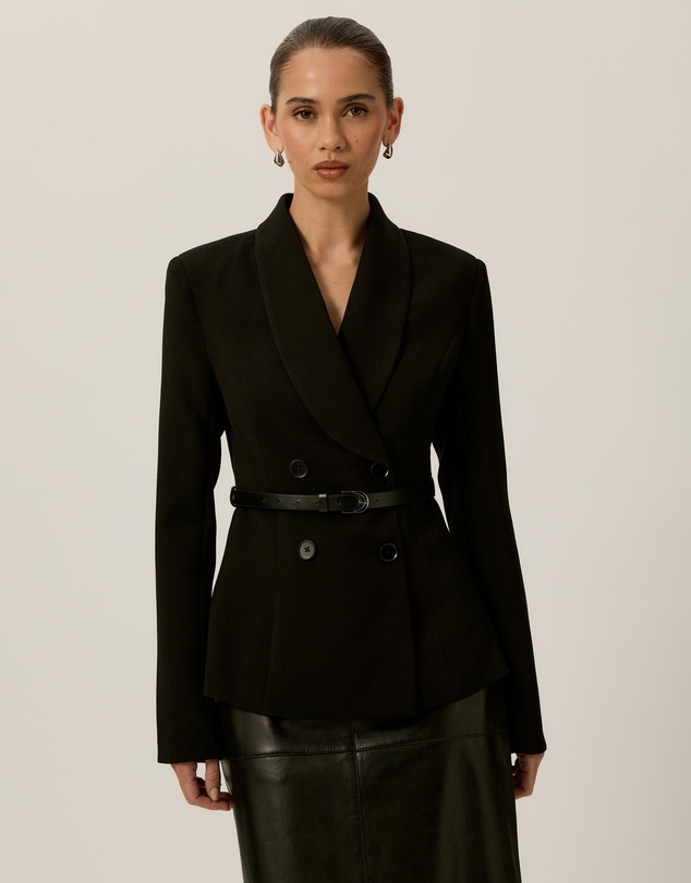 Tussah - Nora Belted Blazer