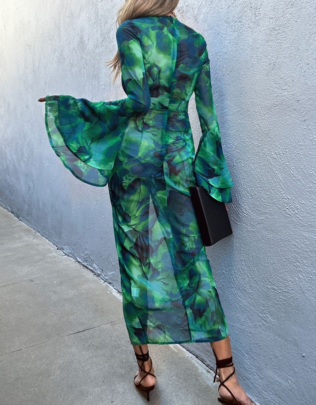 Runaway the Label - Calista Flare Midi Dress