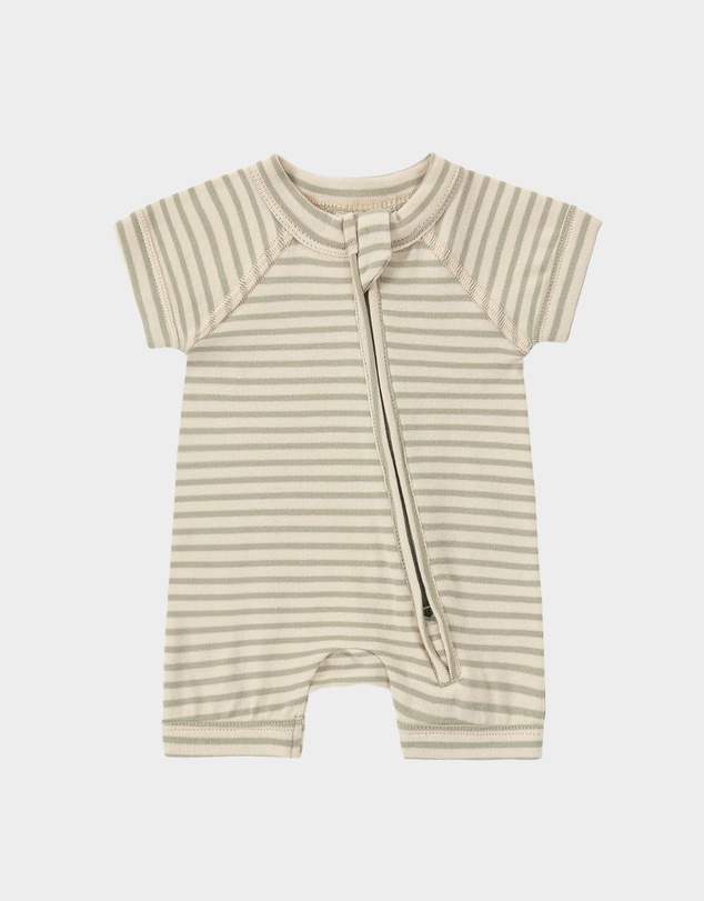 Susukoshi - Zip Suit Short Sleeves With Shorts