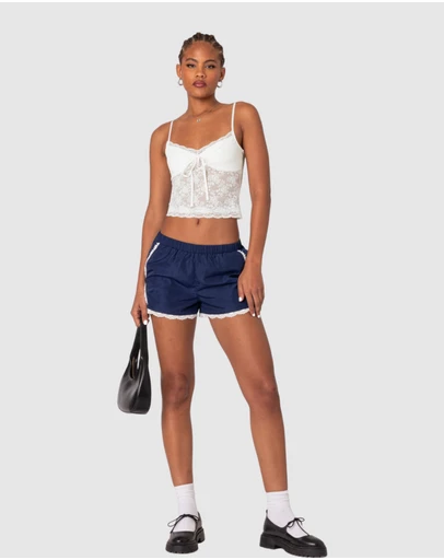 EDIKTED - Kallie Lacey Track Shorts