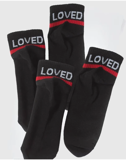 High Heel Jungle - Loved Sock - Twin Pack