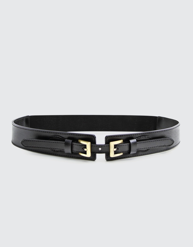 Belle & Bloom - London Fog Leather Waist Belt