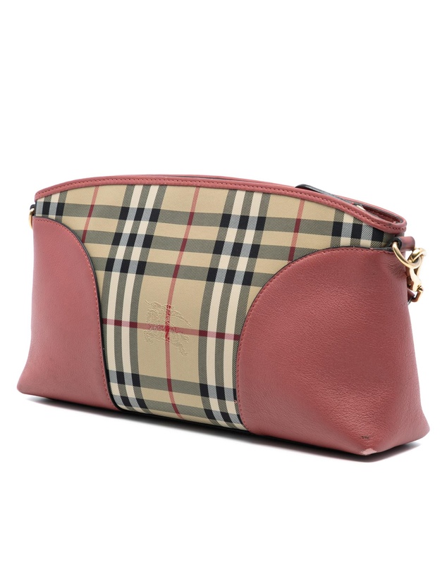 Pre-Loved by Azura Reborn - Pre-Loved Small Horseferry Check Coated Canvas Chichester Crossbody