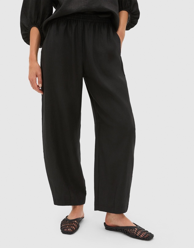 Seed Heritage - Core Linen Soft Barrel Leg Pant