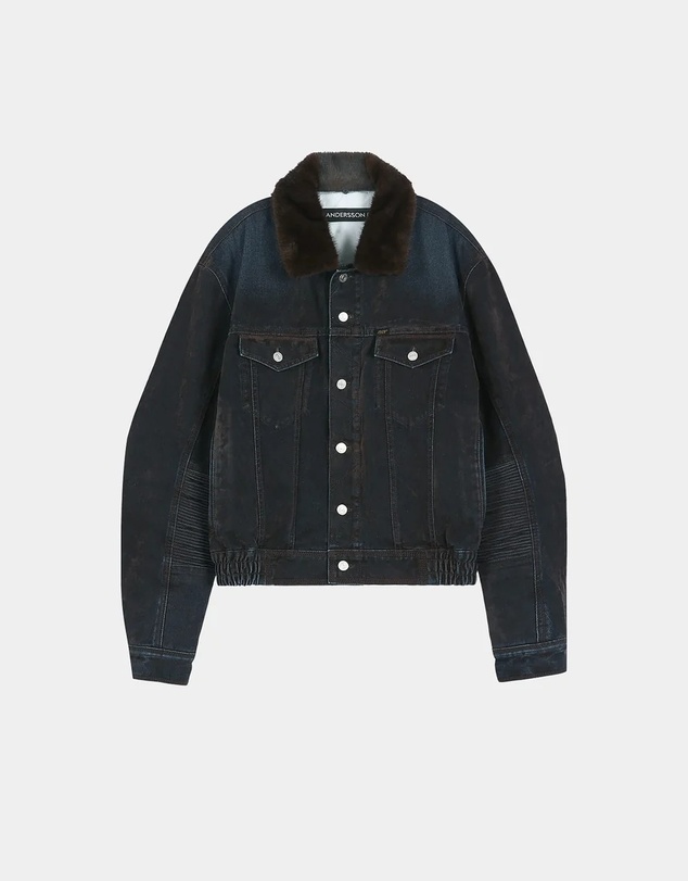 Andersson Bell - Padded Denim Bomber Jacket