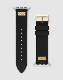 GUESS - Guess Apple Band - Black & Gold Frontier Silicone Stones 42/44/45mm