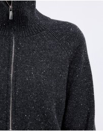 Minima Esenciales - Niles Merino Wool Zip Cardigan
