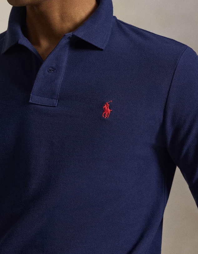Polo Ralph Lauren - Slim Fit Mesh LS Polo
