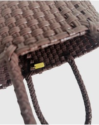 Mimmi Terra - Woven Micro Tote Cioccolato