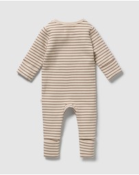 Wilson & Frenchy - Organic Waffle Zipsuit - Babies