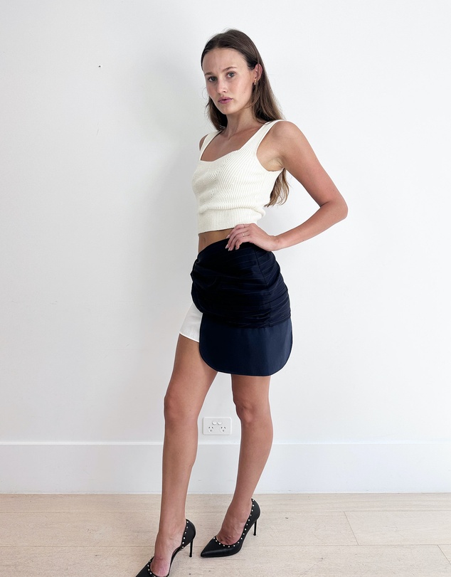 Cirkular - Pre-Loved - Jacquemus Le Nez Rouge Mini Skirt