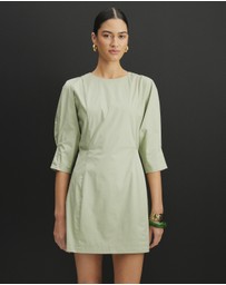 AERE - Poppy Organic Cotton Mini Dress