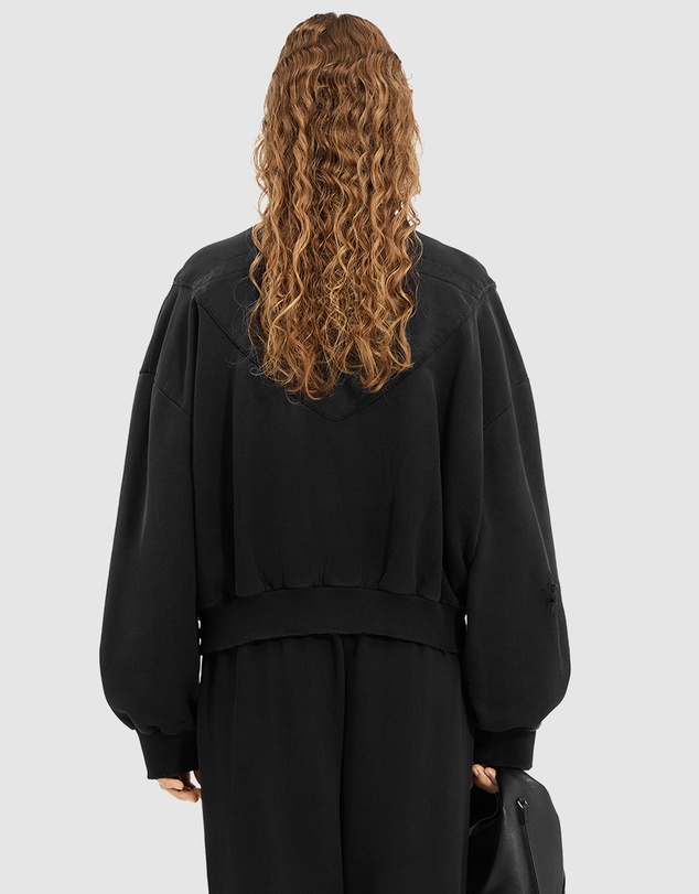 MM6 Maison Margiela - Zip-Up Hooded Sweat Jacket
