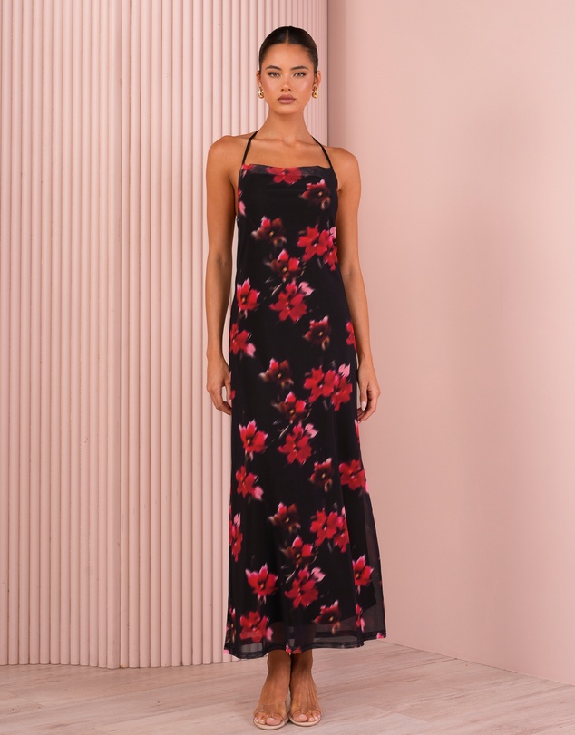 Azzurielle - Myra Print Maxi Dress