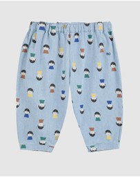 Bobo Choses - Game Pawns All Over Light Denim Pants - Babies
