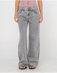 Rusty - Flip Mommy Low Rise Baggy Jean