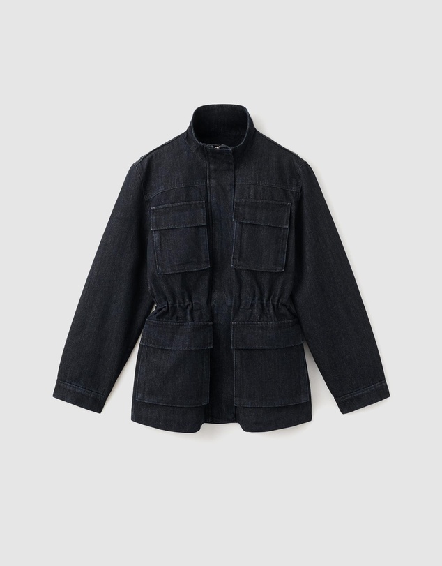M.N.G - Oversized Denim Parka With Pockets