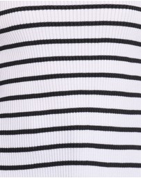 Petal & Pup - Alvina Knit Top - White Black Stripe