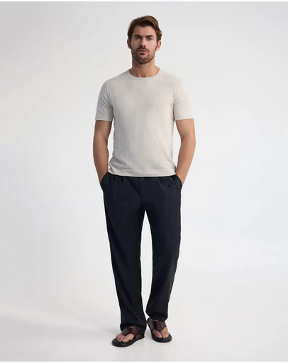 Oxford - Theodore Crew Neck Knitted T-Shirt