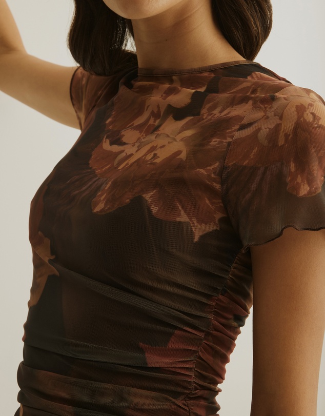 Atmos&Here - Elsie Mesh Mini Dress