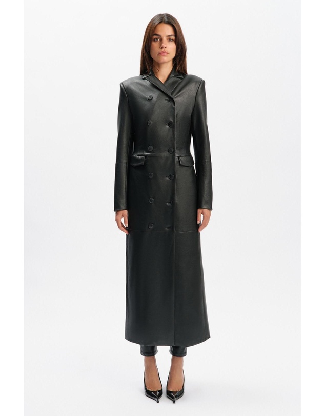 Bardot - Liana Vegan Leather Coat
