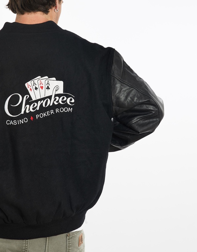 Vintage by The Real Deal - Pre Loved - Vintage 90s Cherokee Casino Varsity Jacket