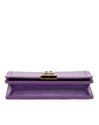 Pre-Loved by Azura Reborn - Pre-Loved Leather Greca Goddess Wallet on Chain