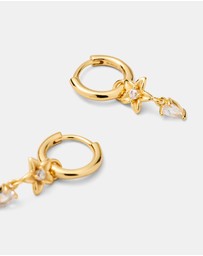 MIMCO - Asteria Charm Hoop Earrings