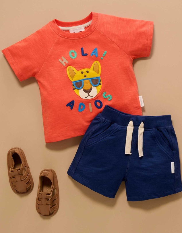 Purebaby - Adios Relaxed Tee -Kids-Babies