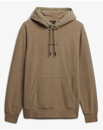 Superdry - Micro Logo Fleece Hoodie