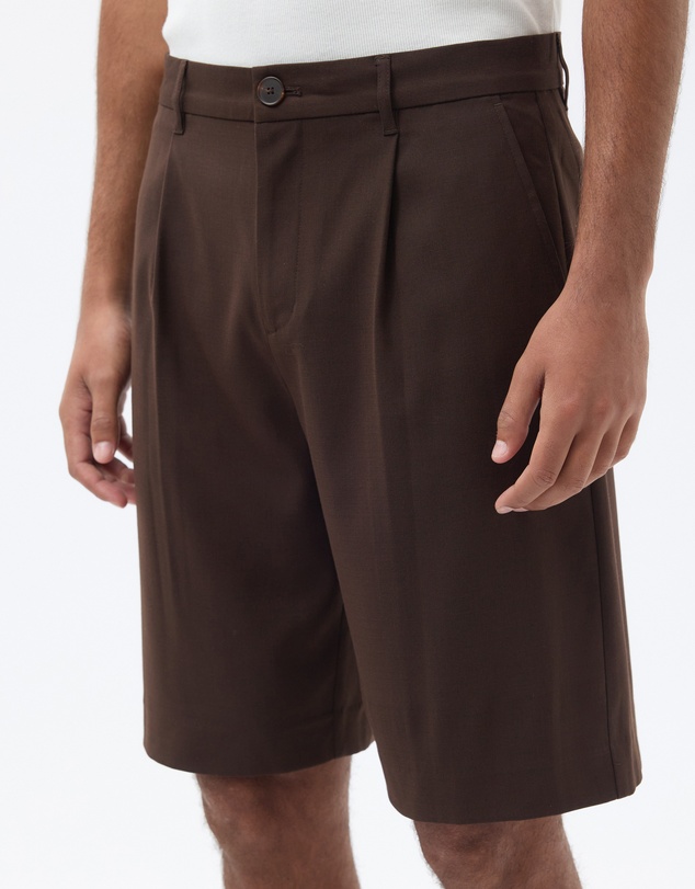 AERE - Tailored Pleated Shorts