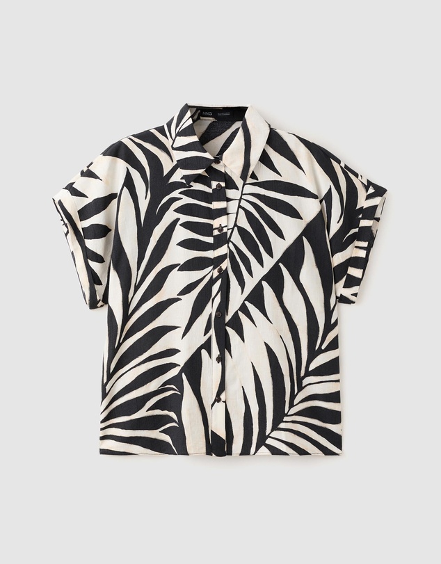 M.N.G - Flowy Printed Shirt